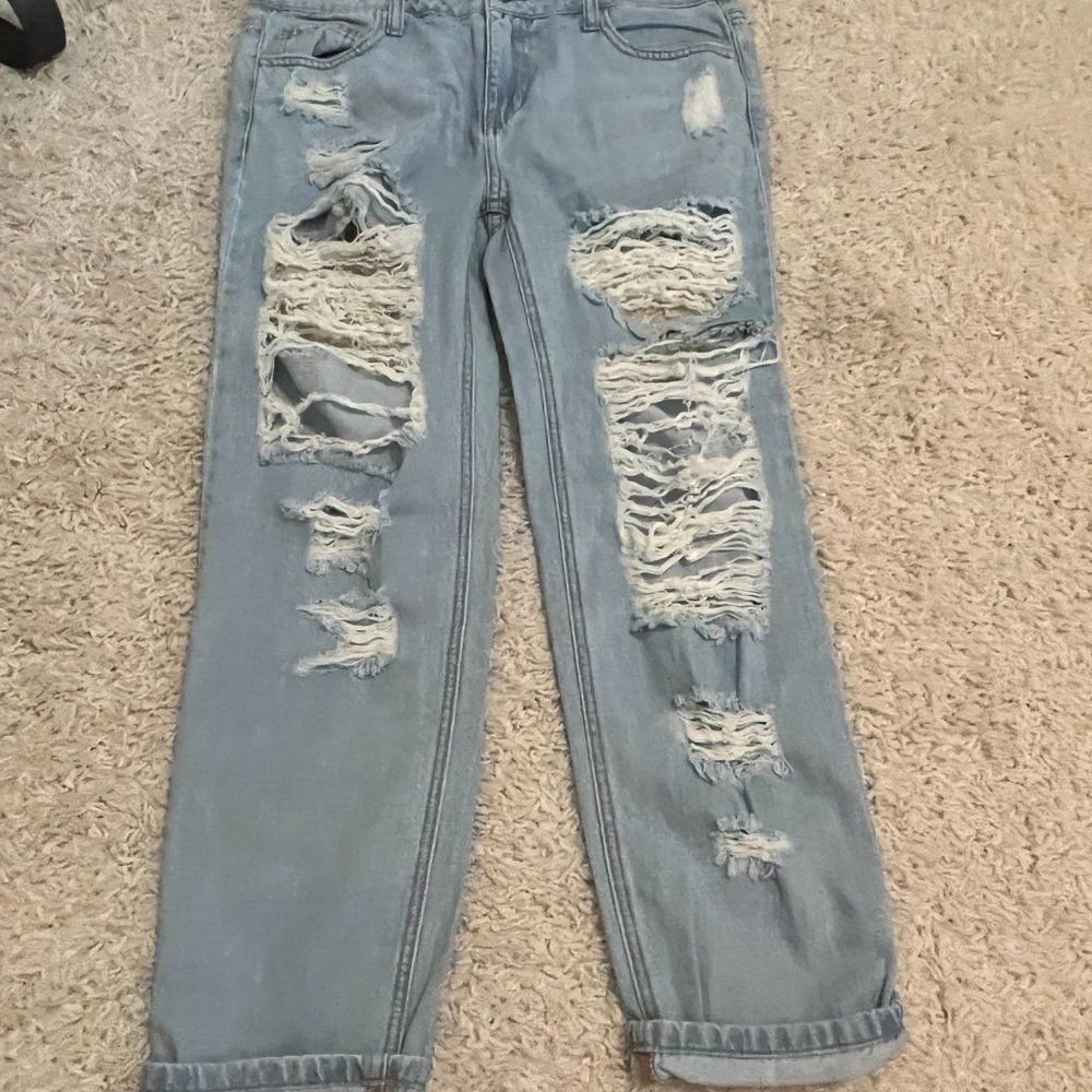 Cello Distressed boyfriend jeans size 9